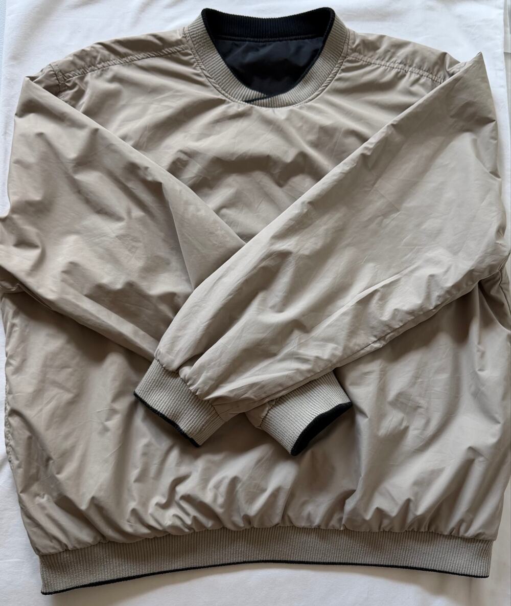 Wedge Golf V-Neck Reversible Pullover Windbreaker Men’s Size XL